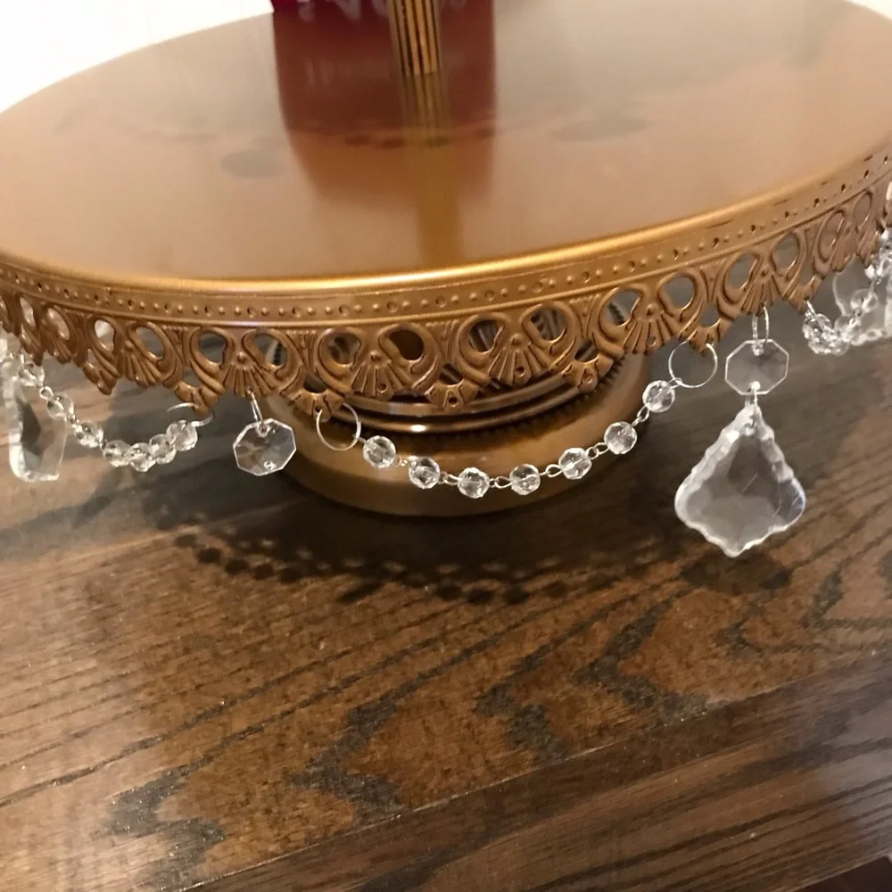 Elegant Gold‎ Tiered Dessert Stand
